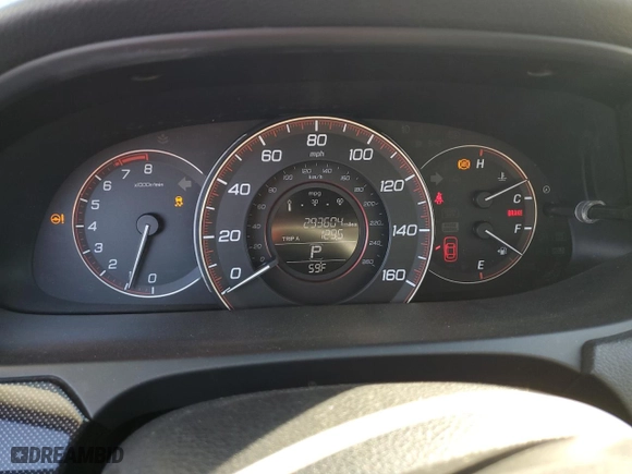 2014 Honda Accord Sedan Sport with VIN 1HGCR2F59EA036645, listed as a Copart auction lot 41982335 with 293,604 mi miles and Salvage Title. Bid and sale history available at carsss.com. Image 9.