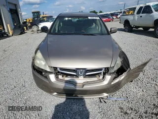 2003 Honda Accord LX with VIN 1HGCM56303A145989, listed as a Copart auction lot 56981815 with 67,652 mi miles and Salvage title. Bid and sale history available at DreamBid. Image 5.