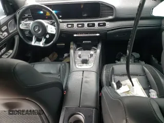 2021 Mercedes-Benz GLS with VIN 4JGFF8KE4MA367320, listed as a Copart auction lot 89048485 with 57,920 mi miles and Salvage Title. Bid and sale history available at carsss.com. Image 8.