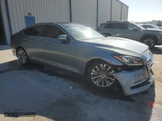 2016 Hyundai Genesis 3.8L with VIN KMHGN4JE8GU132343, listed as a Copart auction lot 52231765 with 85,101 mi miles and Salvage Title. Bid and sale history available at carsss.com. Image 4.