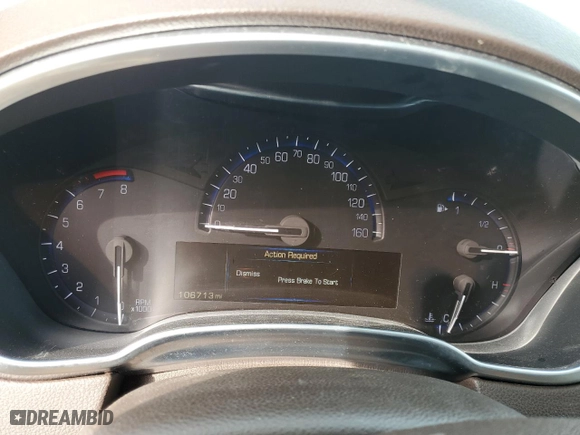 2014 Cadillac SRX Performance Collection with VIN 3GYFNCE34ES660911, listed as a Copart auction lot 44977675 with 106,713 mi miles and Salvage Title. Bid and sale history available at carsss.com. Image 9.