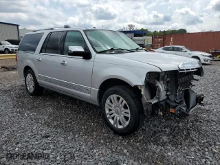 2014 Lincoln Navigator L with VIN 5LMJJ3H50EEL03575, listed as a Copart auction lot 69667284 with 143,279 mi miles and Salvage Title. Bid and sale history available at carsss.com. Image 4.