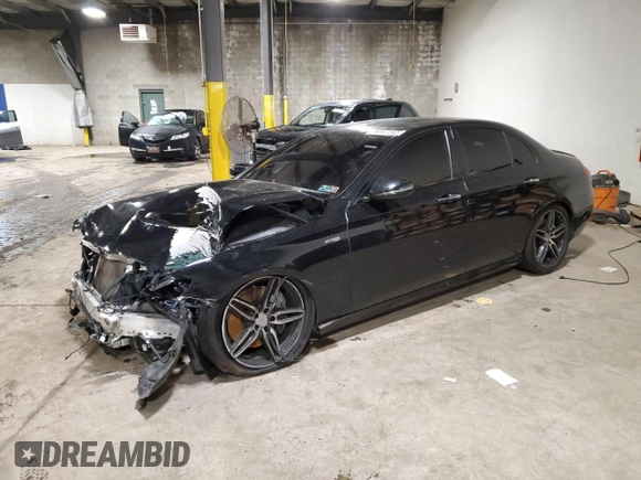 2017 Mercedes-Benz E-Class AMG E 43 with VIN WDDZF6EB1HA173024, listed as a Copart auction lot 86047244 with 78,553 mi miles and Salvage Title. Bid and sale history available at carsss.com. Image 1.