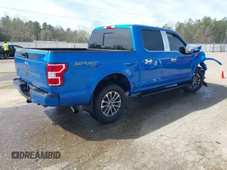 2019 Ford F-150 XL with VIN 1FTEW1EP0KFD47831, listed as a IAAI auction lot 41887760 with 106,495 mi miles and . Bid and sale history available at DreamBid. Image 4.