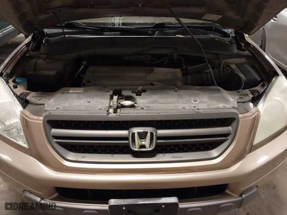 2004 Honda Pilot EX with VIN 2HKYF18464H567384, listed as a IAAI auction lot 41790773 with 142,534 mi miles. Bid and sale history available at carsss.com. Image 10.