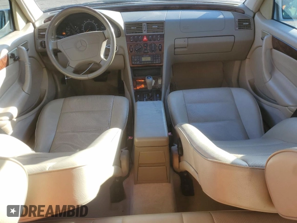 1999 Mercedes-Benz C 230/260/280/320 with VIN WDBHA24G5XA732906, listed as a Copart auction lot 43922435 with 122,313 mi miles and Salvage Title. Bid and sale history available at carsss.com. Image 8.