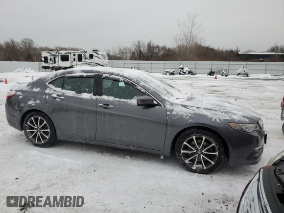 2017 Acura TLX V6 w/Technology Pkg with VIN 19UUB3F57HA000570, listed as a Copart auction lot 42080785 with Not provided miles and Salvage title. Bid and sale history available at DreamBid. Image 4.