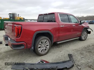 2020 GMC Sierra 1500 Denali with VIN 1GTU9FEL4LZ330883, listed as a Copart auction lot 44395445 with 25,922 mi miles and Salvage Title. Bid and sale history available at DreamBid. Image 3.