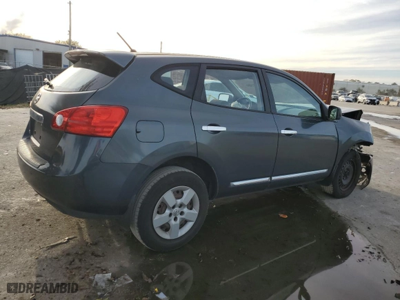 2013 Nissan Rogue S with VIN JN8AS5MT1DW025772, listed as a Copart auction lot 87327454 with 175,271 mi miles and Salvage Title. Bid and sale history available at carsss.com. Image 3.