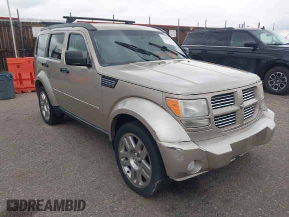 2010 Dodge Nitro Heat with VIN 1D4PT4GK7AW156722, listed as a IAAI auction lot 42508953 with 283,690 mi miles and . Bid and sale history available at DreamBid. Image 1.