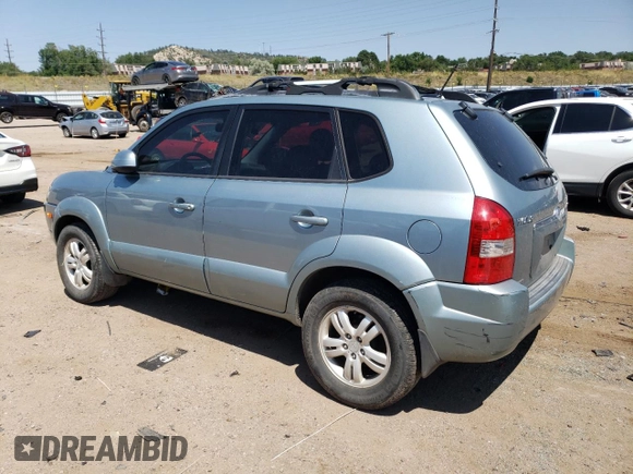 2008 Hyundai Tucson SE with VIN KM8JN72DX8U880462, listed as a Copart auction lot 65831134 with 92,077 mi miles and Salvage Title. Bid and sale history available at carsss.com. Image 2.