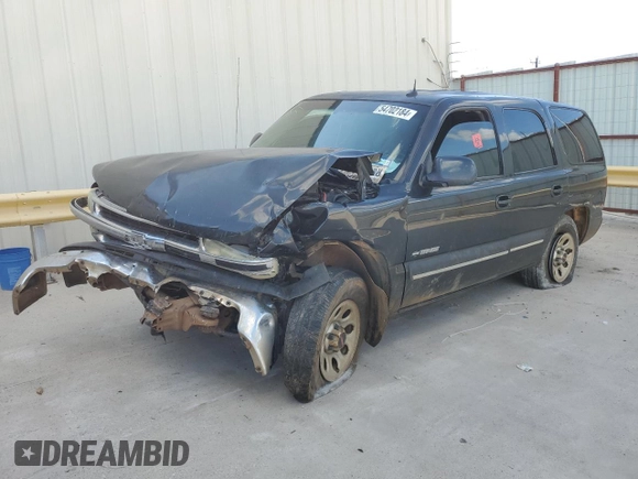 2003 Chevrolet Tahoe LT with VIN 1GNEC13Z23R136358, listed as a Copart auction lot 54702184 with 0 mi miles and Salvage Title. Bid and sale history available at carsss.com. Image 1.