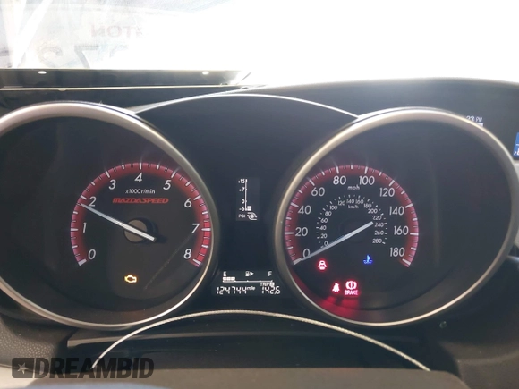 2013 Mazda 3 Mazdaspeed3 Touring with VIN JM1BL1L48D1704743, listed as a IAAI auction lot 42036761 with 124,744 mi miles and . Bid and sale history available at DreamBid. Image 7.