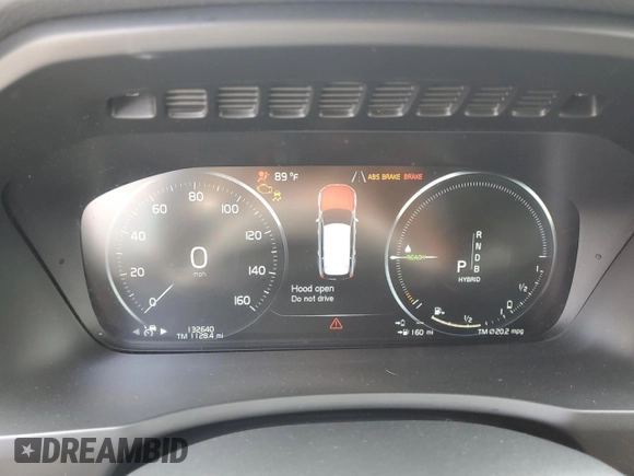 2016 Volvo XC90 R-Design with VIN YV4BC0PM1G1048827, listed as a Copart auction lot 62264345 with 132,640 mi miles and Salvage title. Bid and sale history available at DreamBid. Image 9.