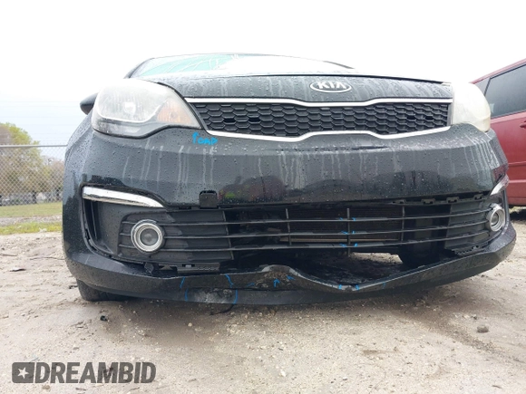 2017 Kia Rio EX with VIN KNADN4A30H6007202, listed as a IAAI auction lot 41621965 with 94,213 mi miles. Bid and sale history available at carsss.com. Image 6.