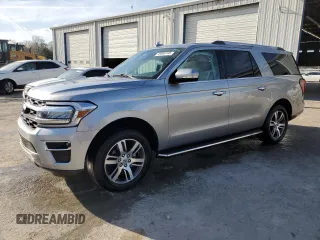2022 Ford Expedition Max Limited z VIN 1FMJK1KT2NEA32188, wystawiony jako Copart lot #49855745 z przebiegiem 44 689 mil mil oraz Szkoda całkowita • Salvage title. Historia ofert i sprzedaży dostępna na DreamBid. Obrazek 1.