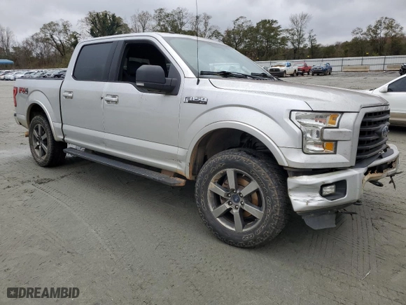 2016 Ford F-150 XLT with VIN 1FTEW1EF8GFC04821, listed as a Copart auction lot 81315634 with 84,695 mi miles and Salvage Title. Bid and sale history available at carsss.com. Image 4.