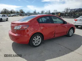 2013 Mazda 3 i Grand Touring with VIN JM1BL1W73D1801628, listed as a Copart auction lot 50356015 with 213,796 mi miles and Salvage Title. Bid and sale history available at carsss.com. Image 3.