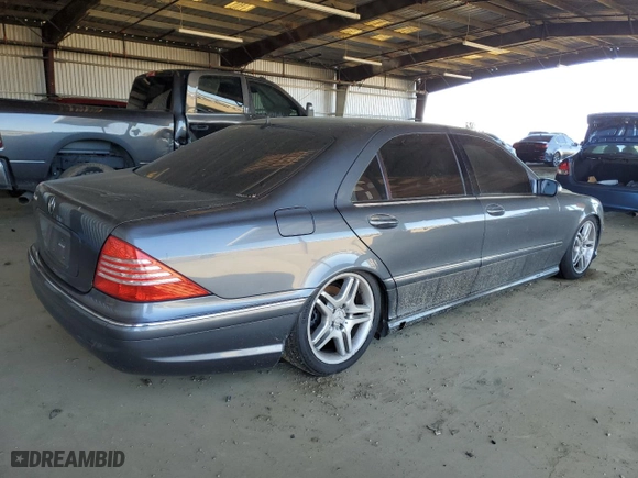 2006 Mercedes-Benz S-Class 5.0L with VIN WDBNG75J06A469005, listed as a Copart auction lot 41892335 with 0 mi miles and Clean Title. Bid and sale history available at carsss.com. Image 3.