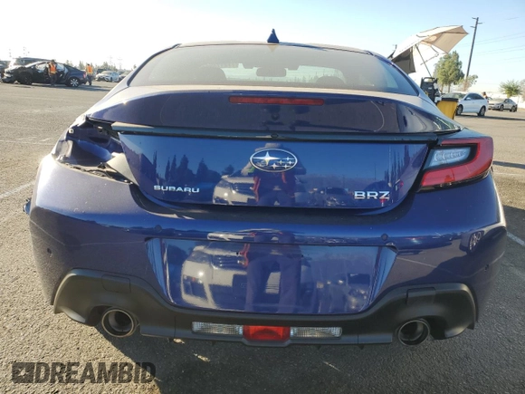 2023 Subaru BRZ Limited with VIN JF1ZDBF10P8705809, listed as a Copart auction lot 77217454 with 8,183 mi miles and Salvage Title. Bid and sale history available at carsss.com. Image 6.