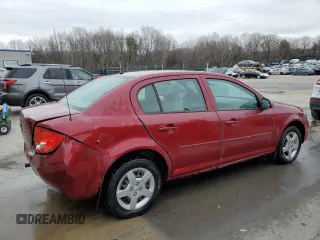 2008 Chevrolet Cobalt LT with VIN 1G1AL58F387150424, listed as a Copart auction lot 51049905 with 75,055 mi miles and Salvage Title. Bid and sale history available at DreamBid. Image 3.