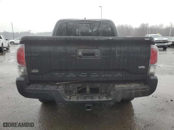 2023 Toyota Tacoma 4WD SR with VIN 3TMCZ5AN6PM539157, listed as a Copart auction lot 42680195 with 39,566 mi miles and Salvage Title. Bid and sale history available at carsss.com. Image 6.