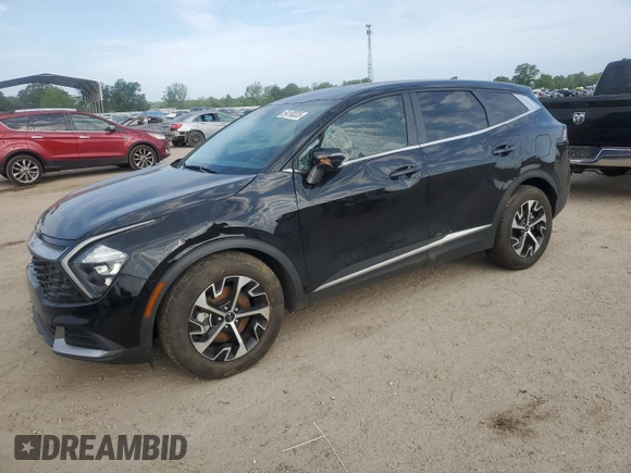 2023 Kia Sportage EX z VIN 5XYK33AF9PG078432, wystawiony jako Copart lot #54190335 z przebiegiem 46 110 mil mil oraz Szkoda całkowita • Salvage title. Historia ofert i sprzedaży dostępna na DreamBid. Obrazek 1.