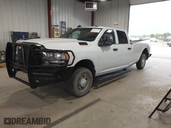 2023 Ram 2500 Tradesman with VIN 3C6UR5HJ1PG606549, listed as a IAAI auction lot 40241030 with 36,958 mi miles. Bid and sale history available at carsss.com. Image 2.