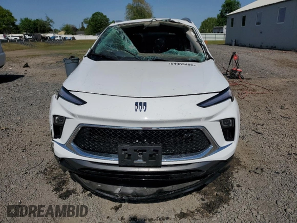 2025 Buick Encore GX Sport Touring with VIN KL4AMESL7SB056046, listed as a Copart auction lot 54983405 with Not provided miles and Salvage title. Bid and sale history available at DreamBid. Image 5.