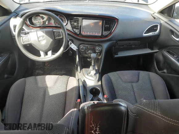 2014 Dodge Dart SXT with VIN 1C3CDFBB8ED743643, listed as a Copart auction lot 53988915 with 168,461 mi miles and Salvage Title. Bid and sale history available at carsss.com. Image 8.