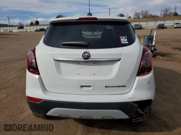 2020 Buick Encore Preferred with VIN KL4CJASB8LB008672, listed as a Copart auction lot 50195065 with 86,848 mi miles and Salvage Title. Bid and sale history available at DreamBid. Image 6.