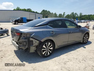 2021 Nissan Sentra SV with VIN 3N1AB8CV6MY326307, listed as a Copart auction lot 61548615 with 79,216 mi miles and Salvage title. Bid and sale history available at DreamBid. Image 3.