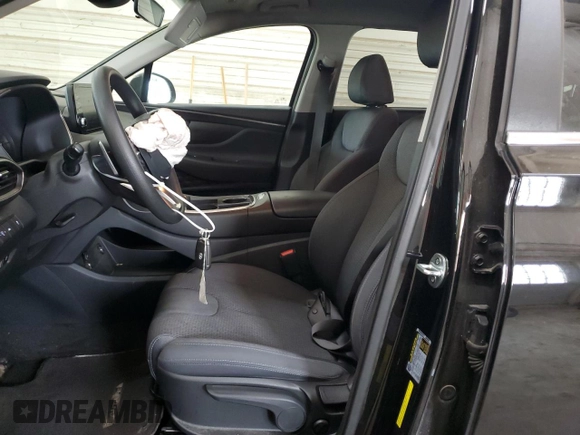 2021 Hyundai Santa Fe SE with VIN 5NMS14AJXMH321148, listed as a Copart auction lot 59810465 with 38,661 mi miles and Salvage title. Bid and sale history available at DreamBid. Image 7.