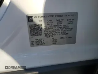 2020 GMC Terrain SLT z VIN 3GKALPEX1LL216929, wystawiony jako Copart lot #43133704 z przebiegiem 43 449 mil mil oraz Szkoda całkowita • Salvage title. Historia ofert i sprzedaży dostępna na DreamBid. Obrazek 15.