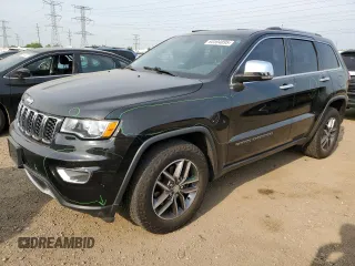2017 Jeep Grand Cherokee Limited with VIN 1C4RJFBG6HC852011, listed as a Copart auction lot 60594095 with 87,559 mi miles and Salvage title. Bid and sale history available at DreamBid. Image 1.