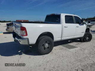 2022 Ram 2500 Big Horn with VIN 3C6UR5DL6NG142842, listed as a Copart auction lot 43265585 with 89,783 mi miles and Salvage Title. Bid and sale history available at carsss.com. Image 3.