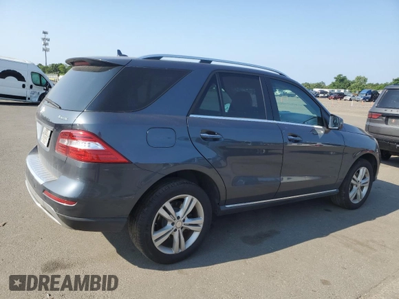 2015 Mercedes-Benz M 350 with VIN 4JGDA5HB2FA555743, listed as a Copart auction lot 65165695 with 147,152 mi miles and Salvage title. Bid and sale history available at DreamBid. Image 3.