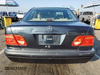 1997 Mercedes-Benz E 320 with VIN WDBJF55FXVA430115, listed as a Copart auction lot 43053715 with 158,057 mi miles and Clean Title. Bid and sale history available at DreamBid. Image 6.