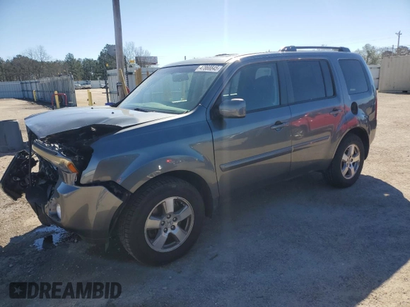 2011 Honda Pilot EX-L with VIN 5FNYF4H52BB062691, listed as a Copart auction lot 47868845 with 143,075 mi miles and Salvage Title. Bid and sale history available at carsss.com. Image 1.