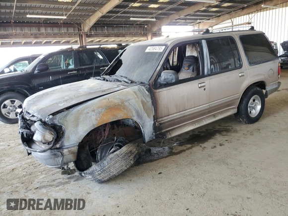1995 Ford Explorer Eddie Bauer z VIN 1FMDU34X9SZB68776, wystawiony jako Copart lot #42584795 z przebiegiem Nie podano mil oraz Szkoda całkowita • Salvage title. Historia ofert i sprzedaży dostępna na DreamBid. Obrazek 1.
