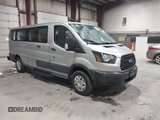 2018 Ford Transit Passenger XL with VIN 1FBZX2ZM6JKA16301, listed as a IAAI auction lot 41794767 with 147,264 mi miles and . Bid and sale history available at DreamBid. Image 1.