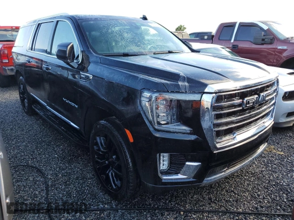 2022 GMC Yukon XL SLT with VIN 1GKS1GKDXNR351617, listed as a Copart auction lot 73962324 with 44,816 mi miles and Salvage Title. Bid and sale history available at carsss.com. Image 4.