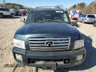 2005 Infiniti QX56 with VIN 5N3AA08A65N805075, listed as a Copart auction lot 43147485 with 110,750 mi miles and Salvage Title. Bid and sale history available at carsss.com. Image 5.