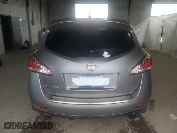 2011 Nissan Murano SV z VIN JN8AZ1MW9BW161188, wystawiony jako Copart lot #59391855 z przebiegiem 185 184 mil mil oraz Czysty tytuł • Clean title. Historia ofert i sprzedaży dostępna na DreamBid. Obrazek 6.