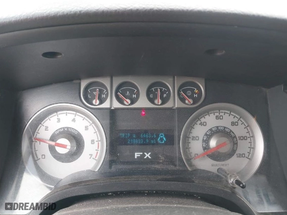 2010 Ford F-150 XL with VIN 1FTFW1EV2AKC53345, listed as a IAAI auction lot 41925086 with 218,833 mi miles. Bid and sale history available at carsss.com. Image 7.