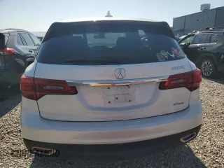 2015 Acura MDX Technology with VIN 5FRYD4H43FB007037, listed as a Copart auction lot 63793695 with 141,655 mi miles and Salvage title. Bid and sale history available at DreamBid. Image 6.
