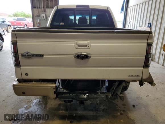 2011 Ford F-150 XL with VIN 1FTFW1CF8BKE08865, listed as a Copart auction lot 55792615 with 75,597 mi miles and Salvage title. Bid and sale history available at DreamBid. Image 6.