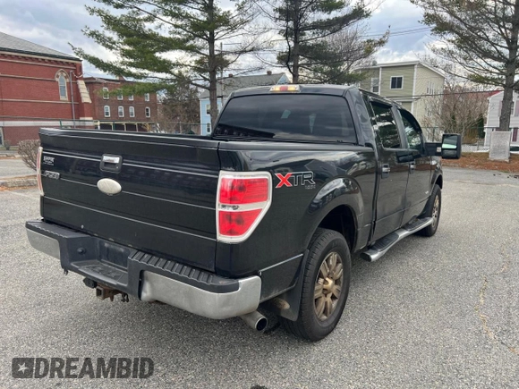 2012 Ford F-150 XL with VIN 1FTFW1ET6CFA07070, listed as a Copart auction lot 53743175 with 245,287 mi miles and Clean Title. Bid and sale history available at DreamBid. Image 4.
