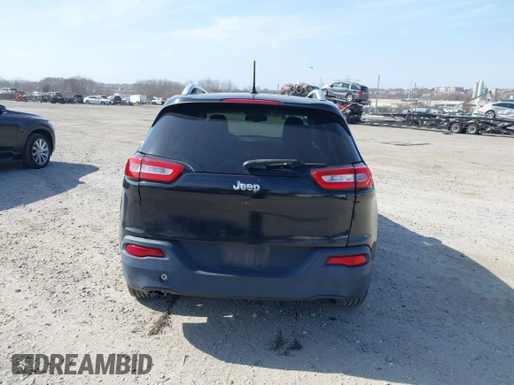2014 Jeep Cherokee Limited with VIN 1C4PJLDB3EW279196, listed as a IAAI auction lot 41800887 with 114,542 mi miles. Bid and sale history available at carsss.com. Image 16.