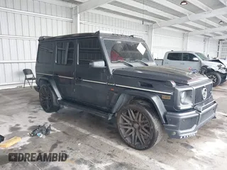2014 Mercedes-Benz G-Class G 63 AMG with VIN WDCYC7DF7EX221914, listed as a IAAI auction lot 40192383 with 59,131 mi miles. Bid and sale history available at carsss.com. Image 1.
